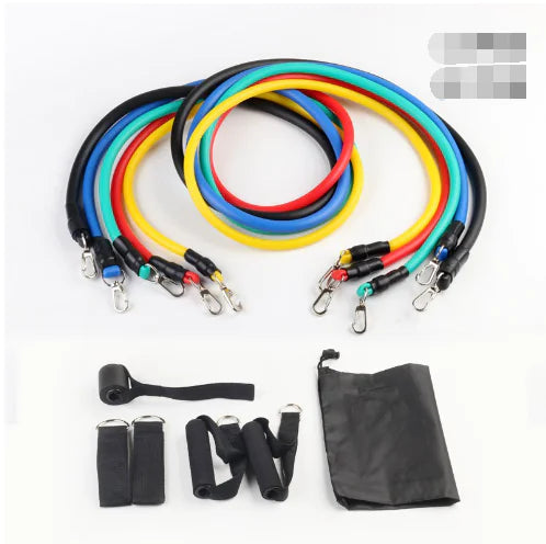 Resistance Band Tubes Stretch Training Yoga Pull Rope Home Pilates