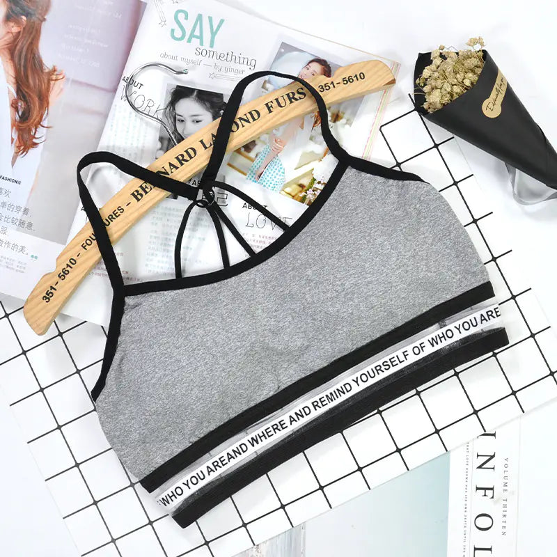 Beautiful Back Wrap Sports Bra