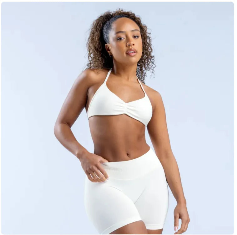 Illumino360Fitness Women's Halter Back Sports Bra