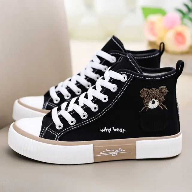 Canvas Sneakers Shoes Women