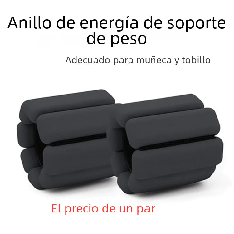 Pulseras de pesas de silicona para entrenamiento de yoga transfronterizo