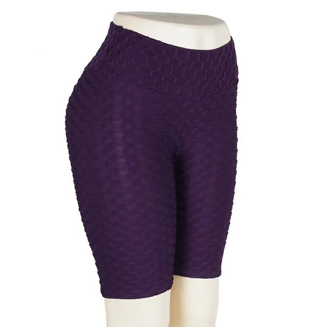 Shorts de fitness texturizados push up