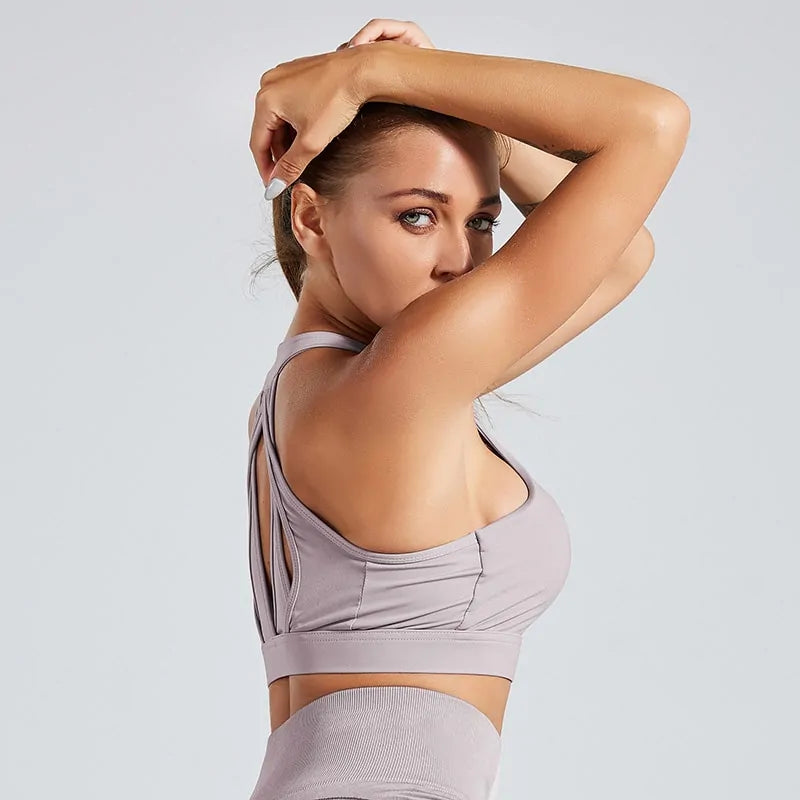 Illumino360Fitness Mesh Patchwork Workout Tank Top
