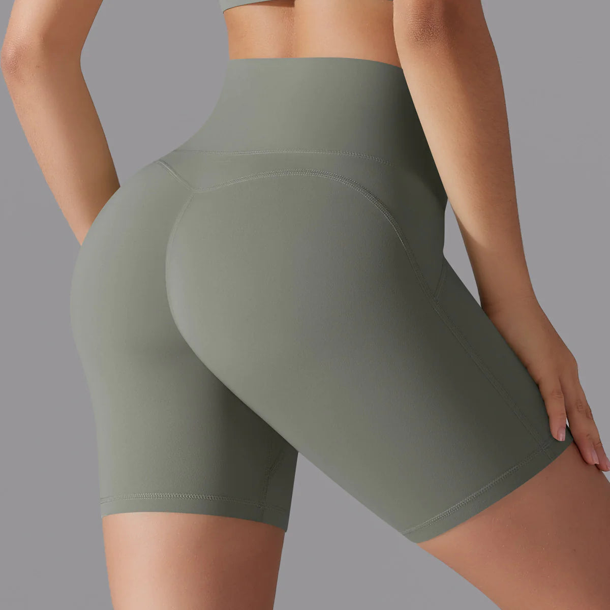Premium High-Waisted Yoga Shorts