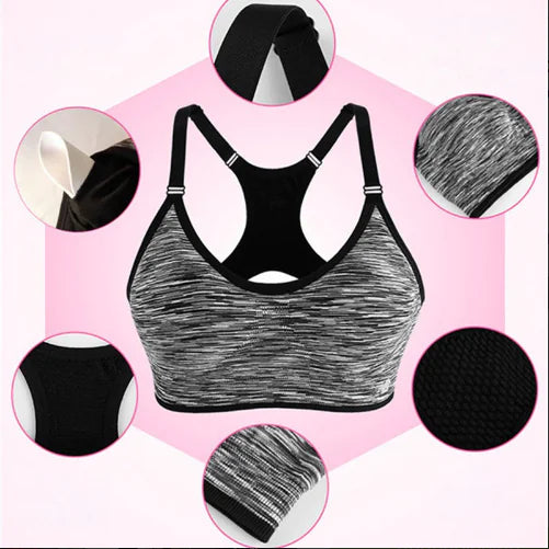 Illumino360Fitness Sports Bra Shockproof Design