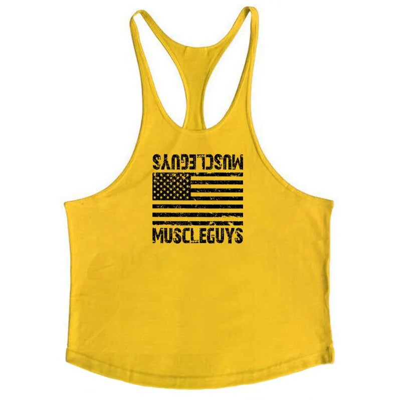 Illumino360Fitness Bodybuilding Cotton Sleeveless Tank Top