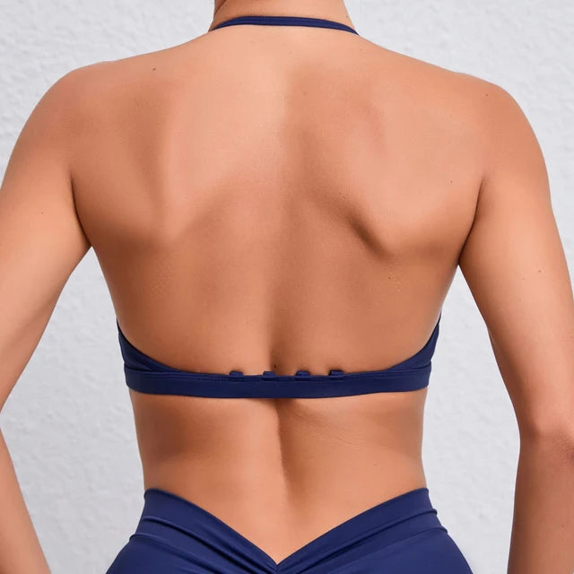 Women's Premium Nylon V Back Booty Yoga Pants