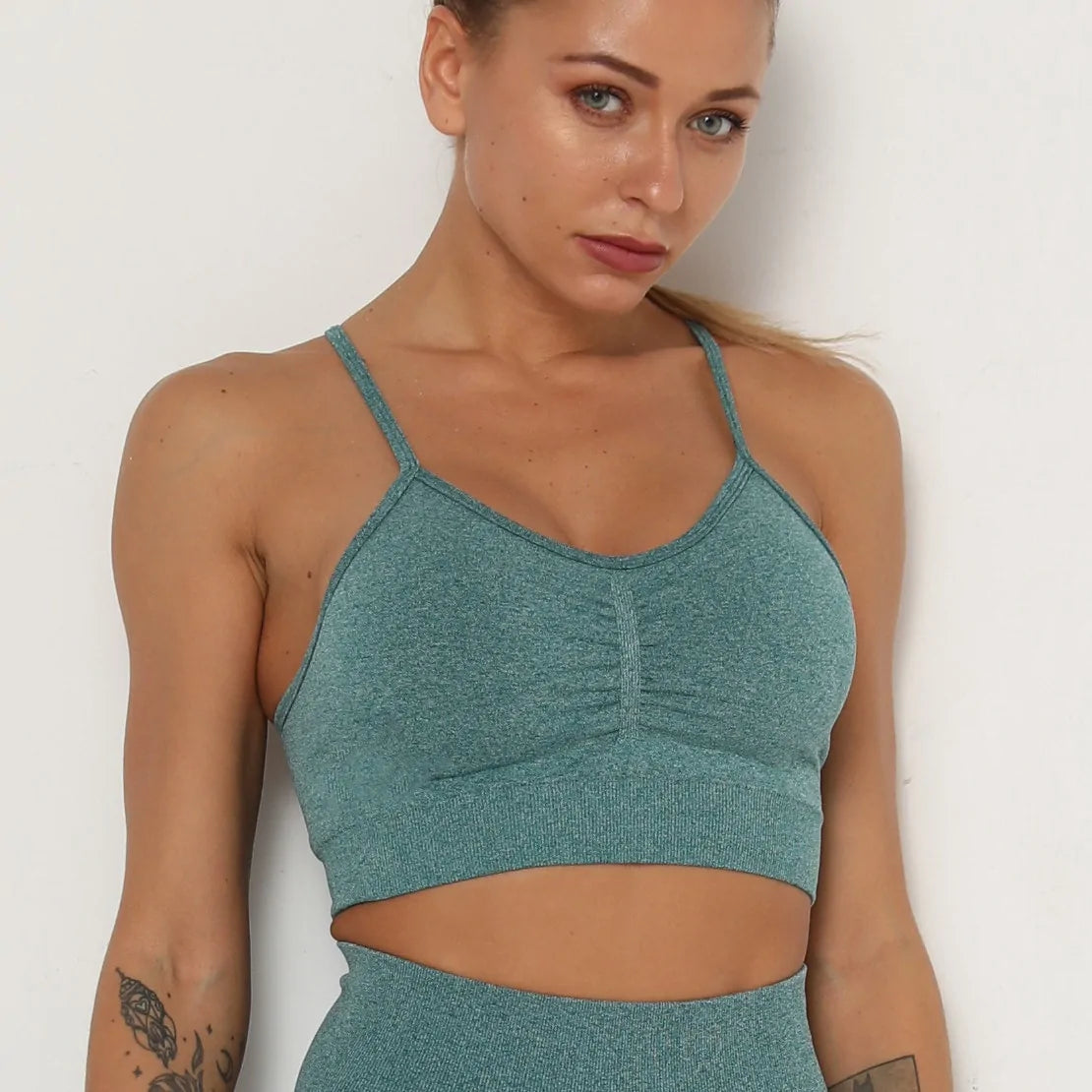 Premium Push-Up Yoga Athletic Tops