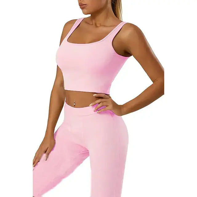 2 Piece Set Gym Casual Activewear