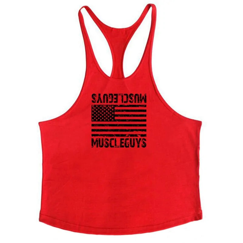 Illumino360Fitness Bodybuilding Cotton Sleeveless Tank Top
