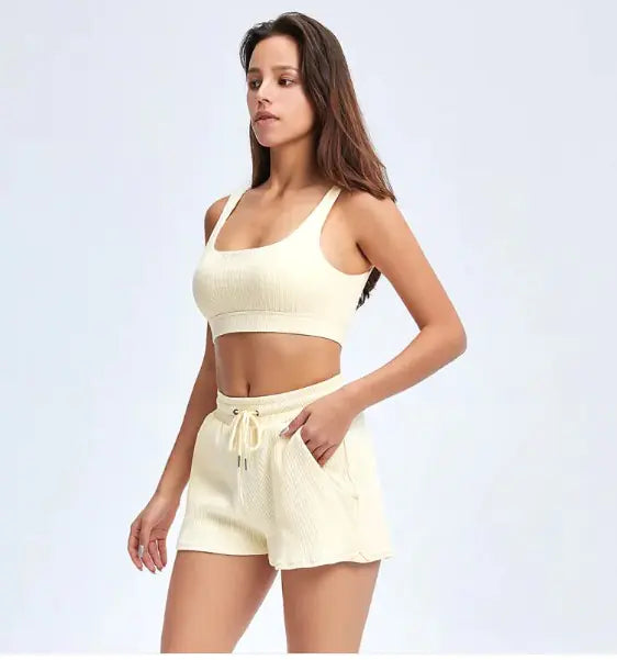 Illumino360Fitness Premium Yoga Short and Bra Suit