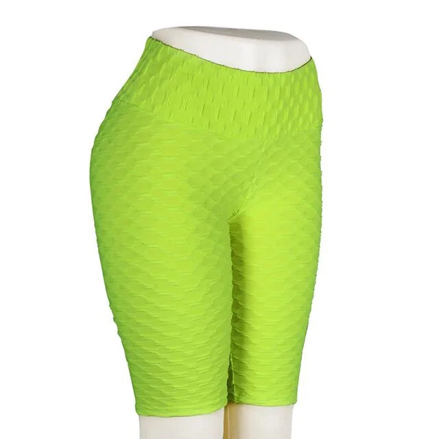 Shorts de fitness texturizados push up