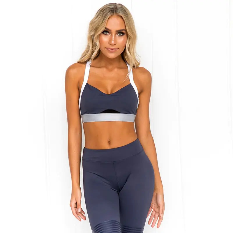 Illumino360Fitness Seamless Set with Sports Bra and High Waist Leggings
