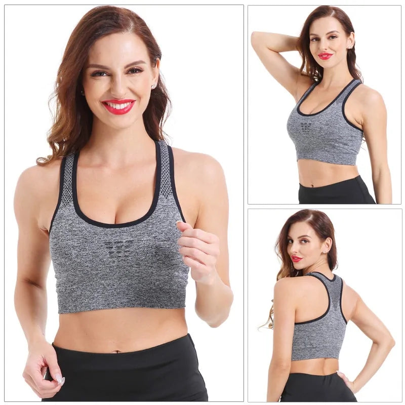 Women's High Impact Seamless Sports Bra