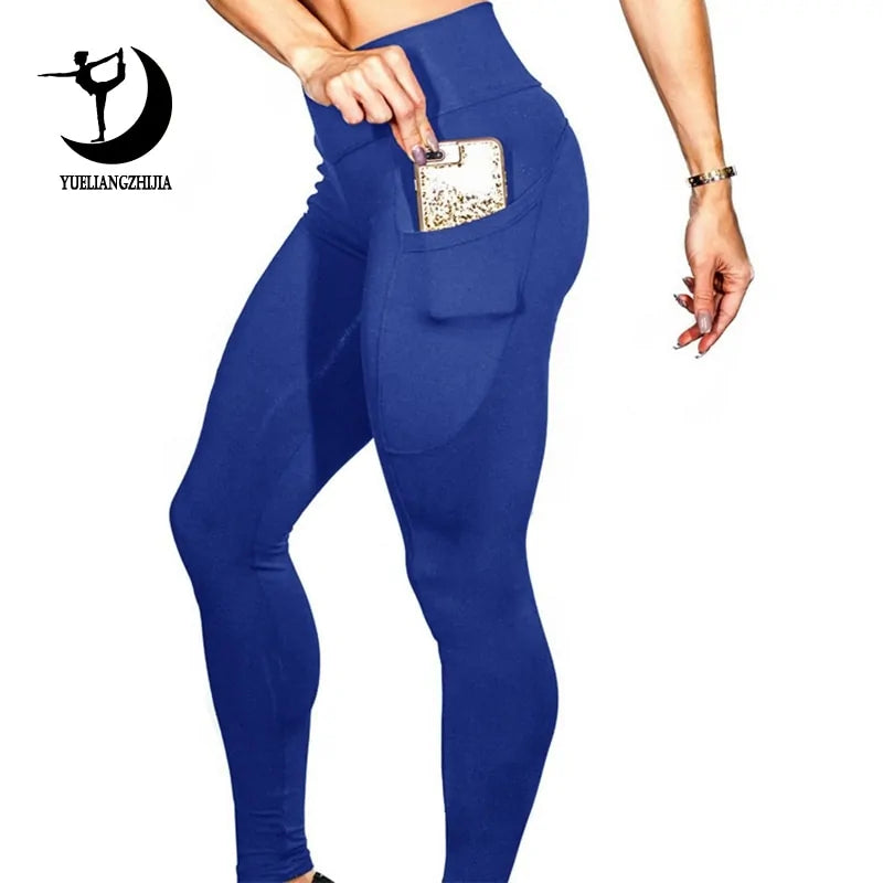 Yoga Running Pants with Pocket