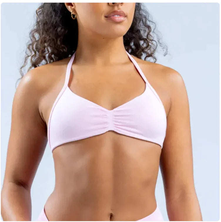 Illumino360Fitness Women's Halter Back Sports Bra