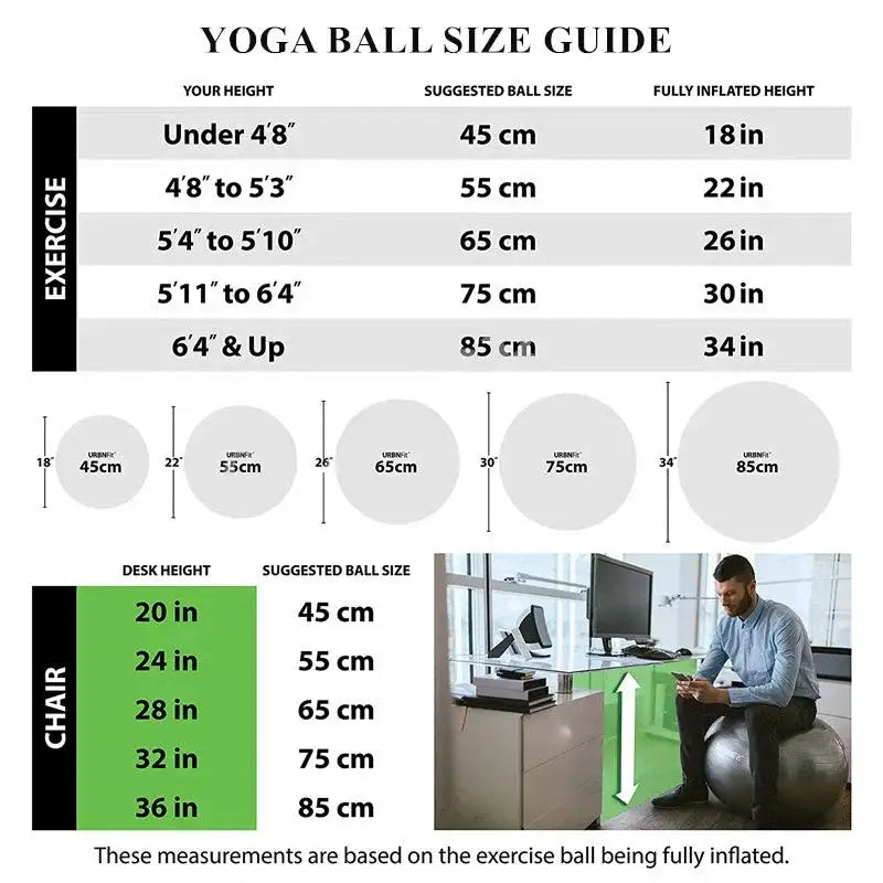 Pelota de equilibrio de yoga FlexCore