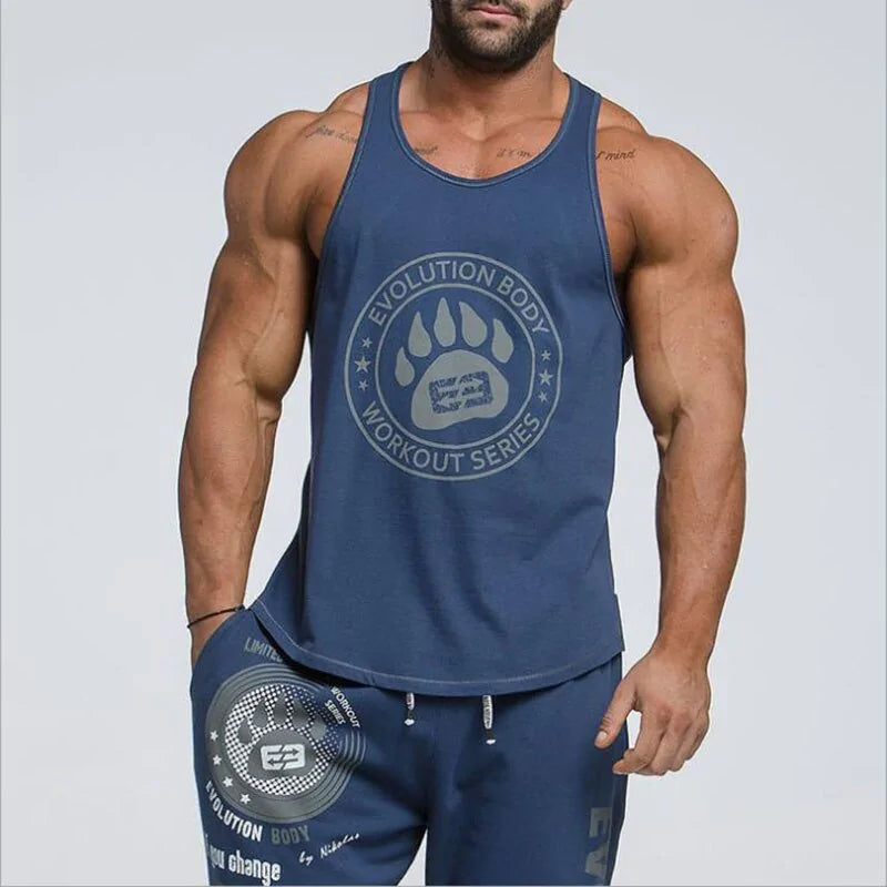 Illumino360 Bodybuilding Stringer Tank Tops: Fitness Singlets