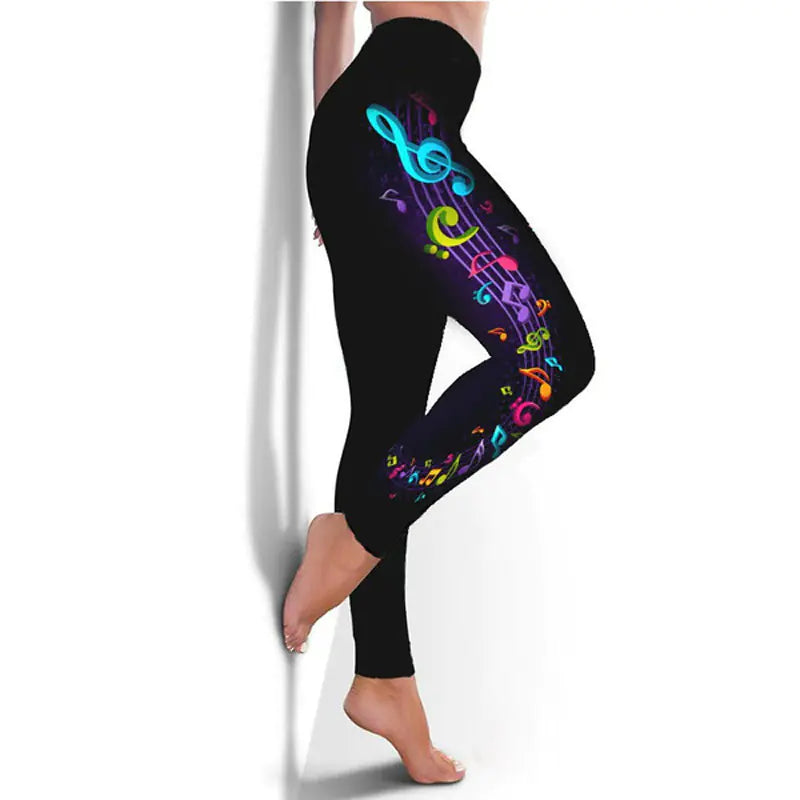 Illumino360Fitness Fashion Women's Printed Yoga Pants