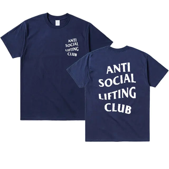 Camiseta del club de levantamiento antisocial
