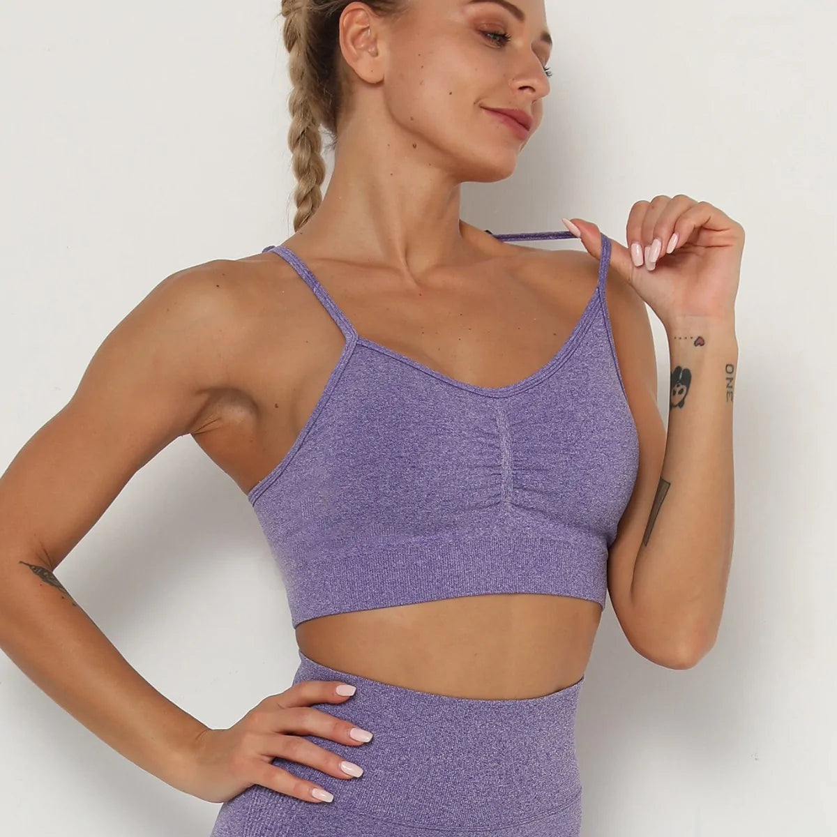 Premium Push-Up Yoga Athletic Tops