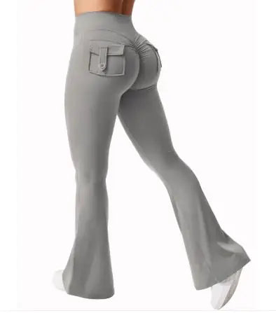 Premium Yoga Flare Leggings with Pocket