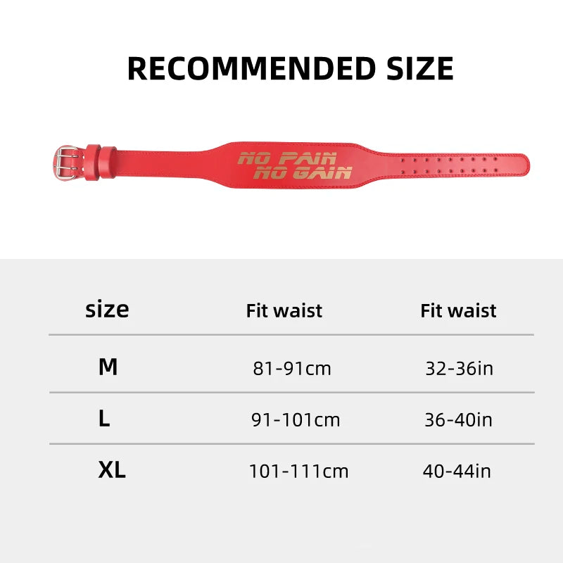 Weight Lifting Belt 1 PC Gym Weight Belt