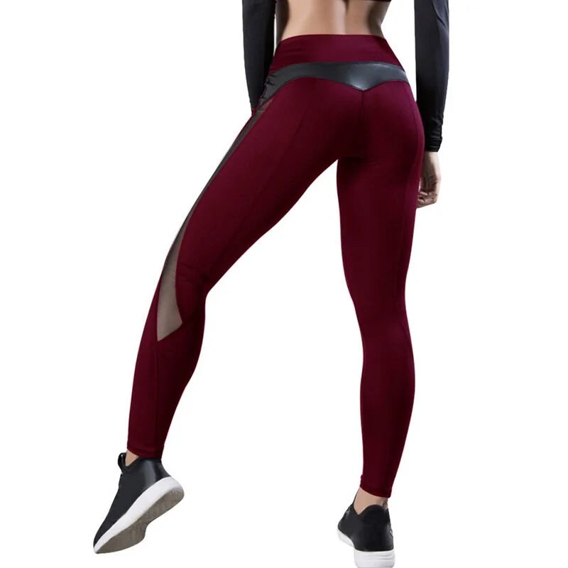 Leggings de yoga hasta la pantorrilla