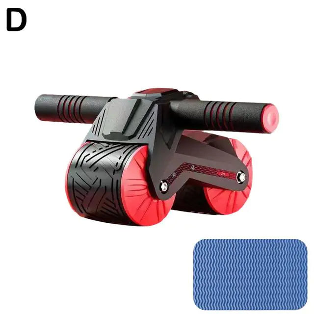 Rodillo abdominal para entrenamiento del core con ruedas dobles