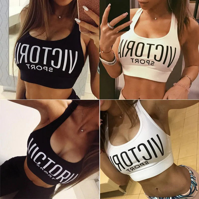 Seamless Crop Sports Bras