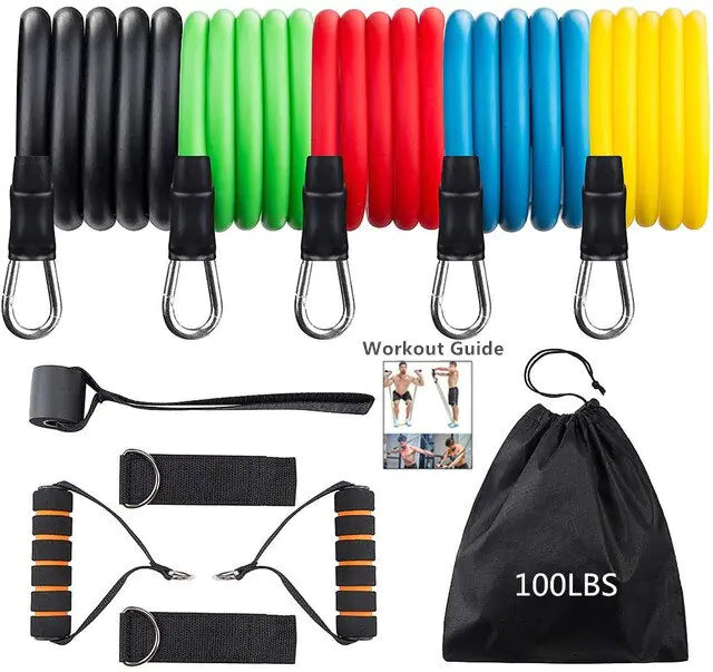 Bandas de resistencia para fitness de 150 libras