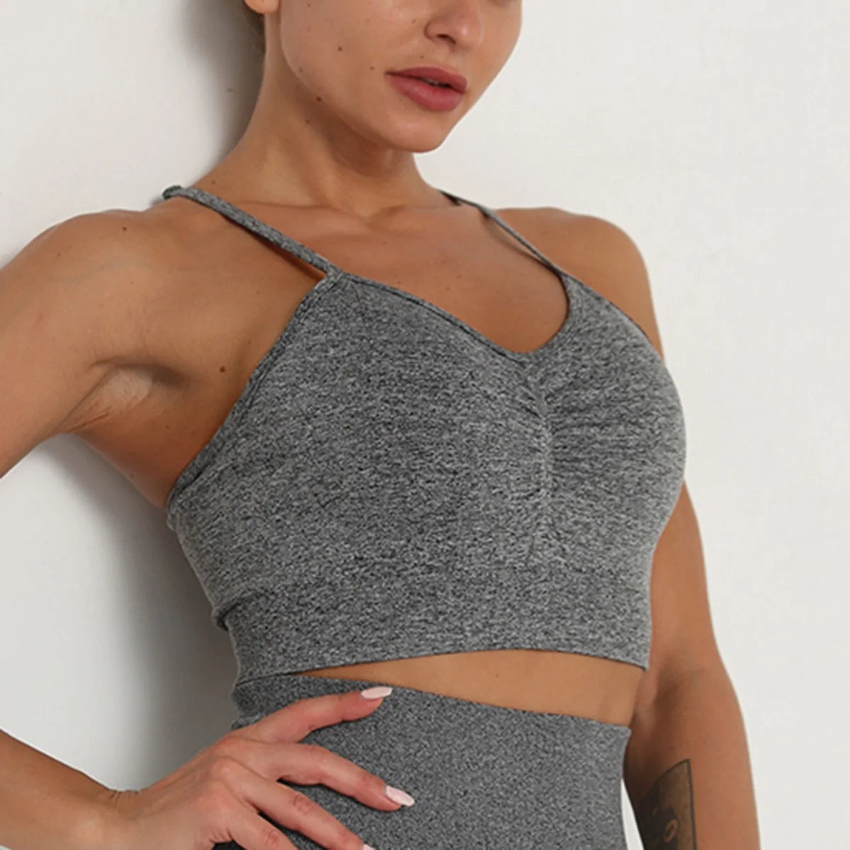 Premium Push-Up Yoga Athletic Tops