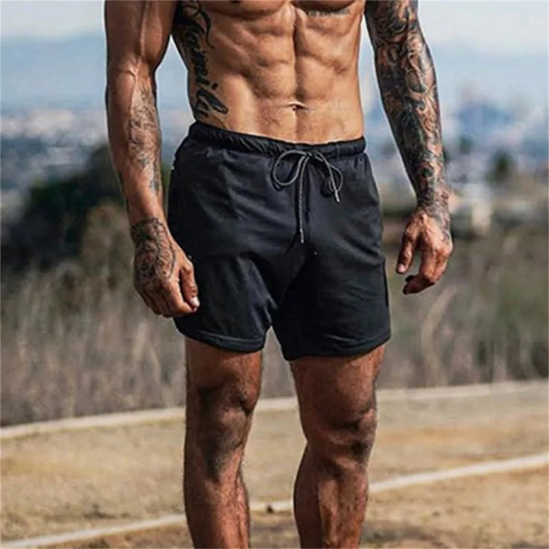 Fitness Shorts: Breathable Mesh Quick Dry Sport Shorts
