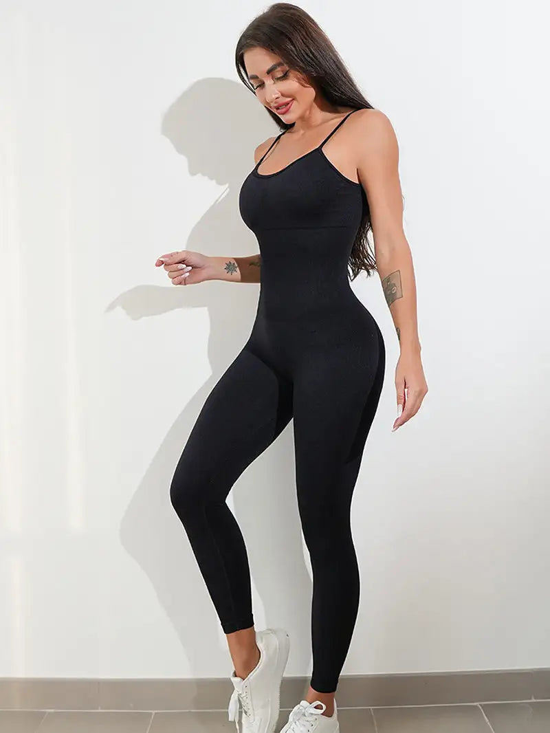 Illumino360Fitness Premium Seamless One Piece Jumpsuit