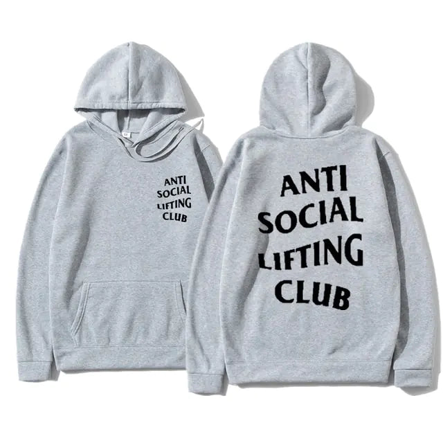 Illumino360's Anti Social Lifting Club Hoodies