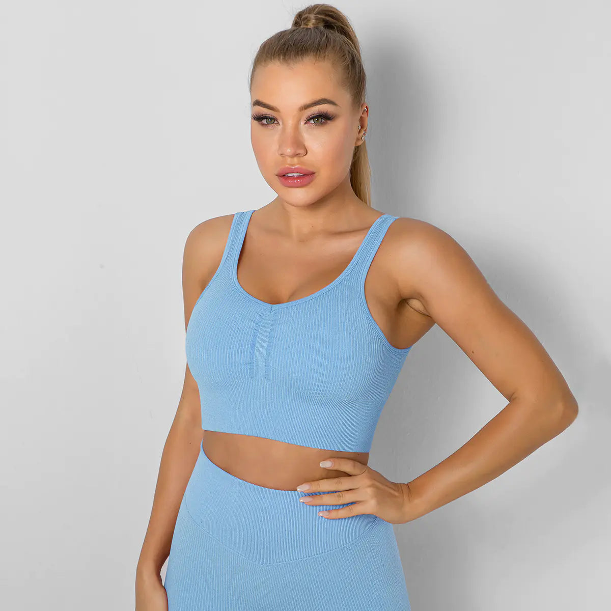 New Illumino360Fitness Breathable Plus Size Seamless Sports Bra