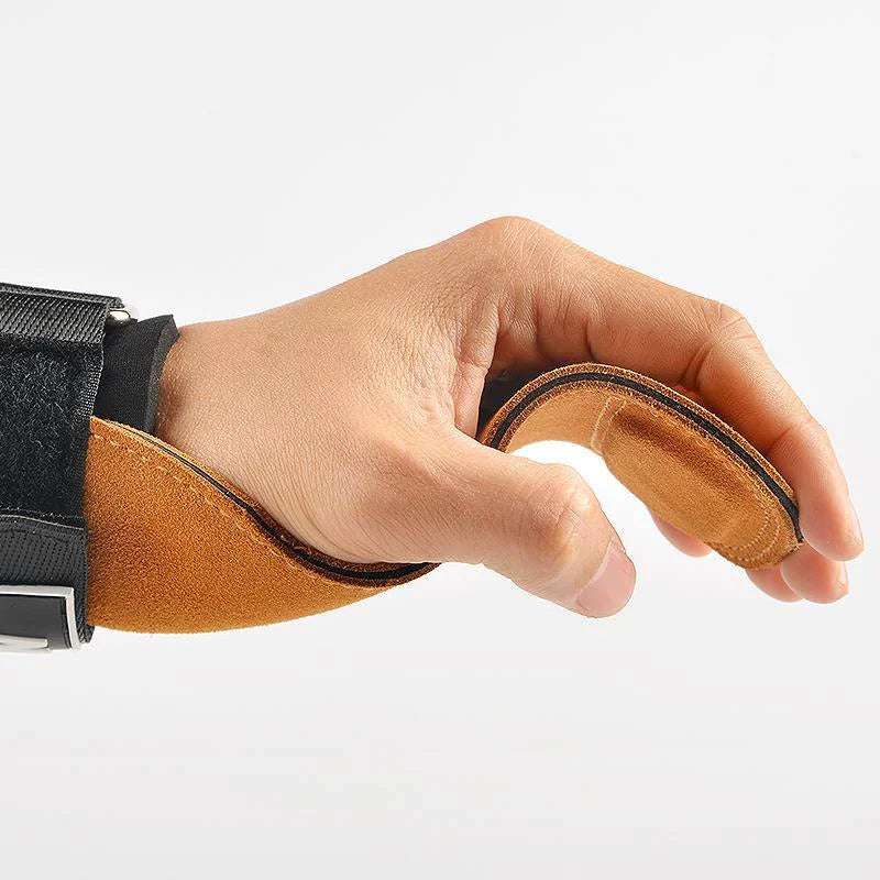 Thick Cowhide Fitness Gloves