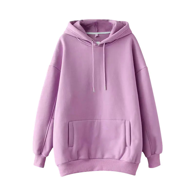 Illumino360Fitness Women's Cotton Hoodie with Kangaroo Pocket