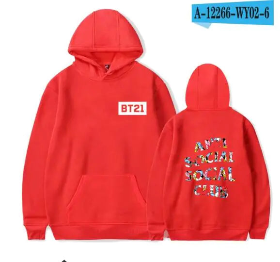 Sudadera con capucha divertida antisocial