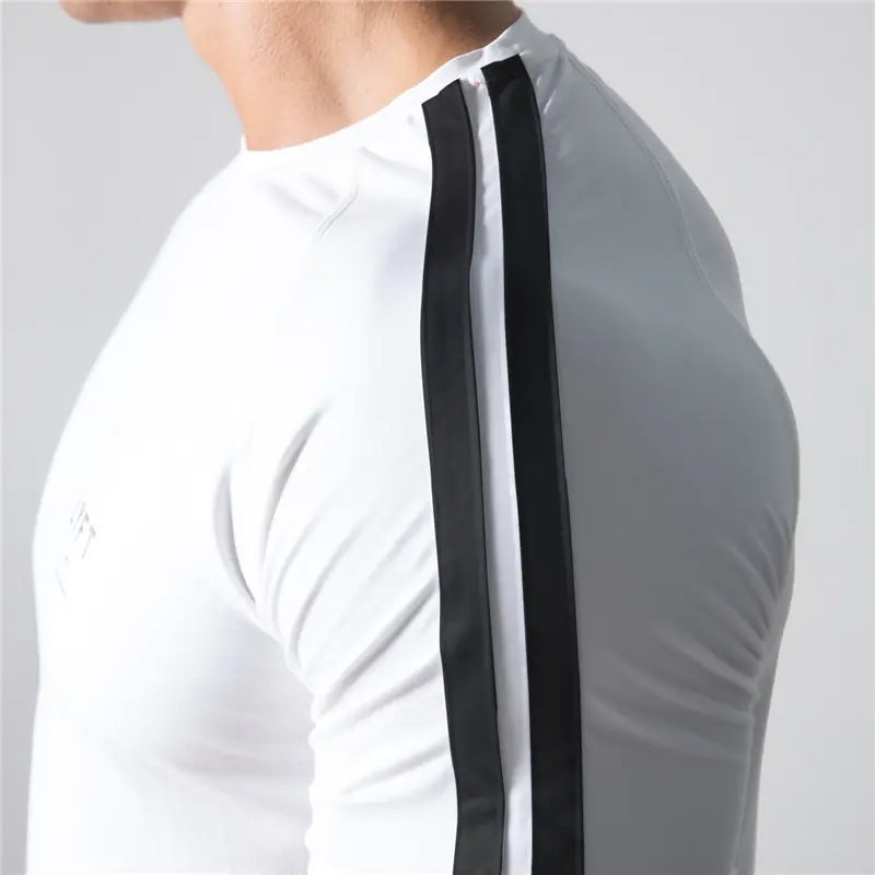 Camiseta de algodón de culturismo y fitness