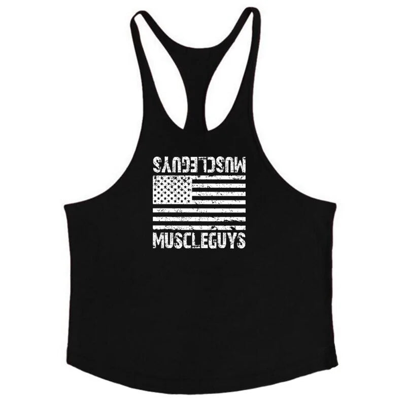 Illumino360Fitness Bodybuilding Cotton Sleeveless Tank Top
