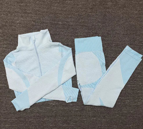 Seamless Elite Yoga 2 Piece Set for Activewear