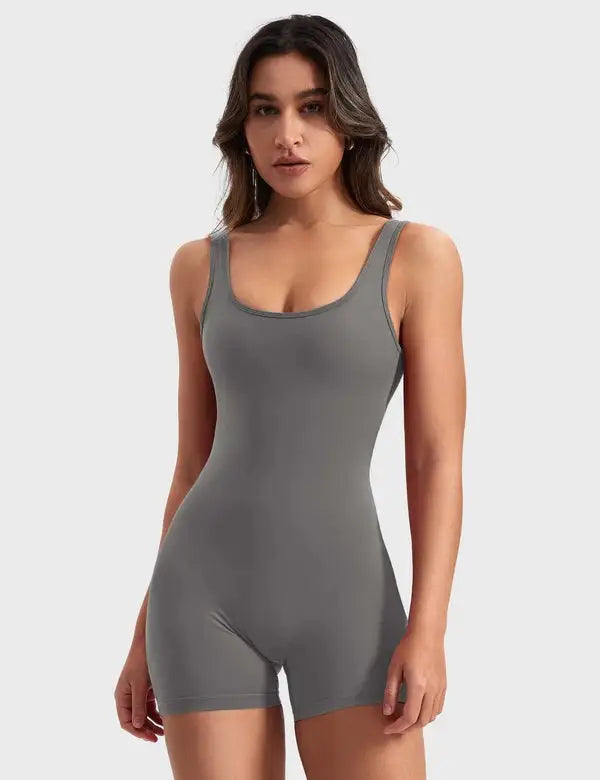 Illumino360Fitness Backless Workout Jumpsuit Yoga