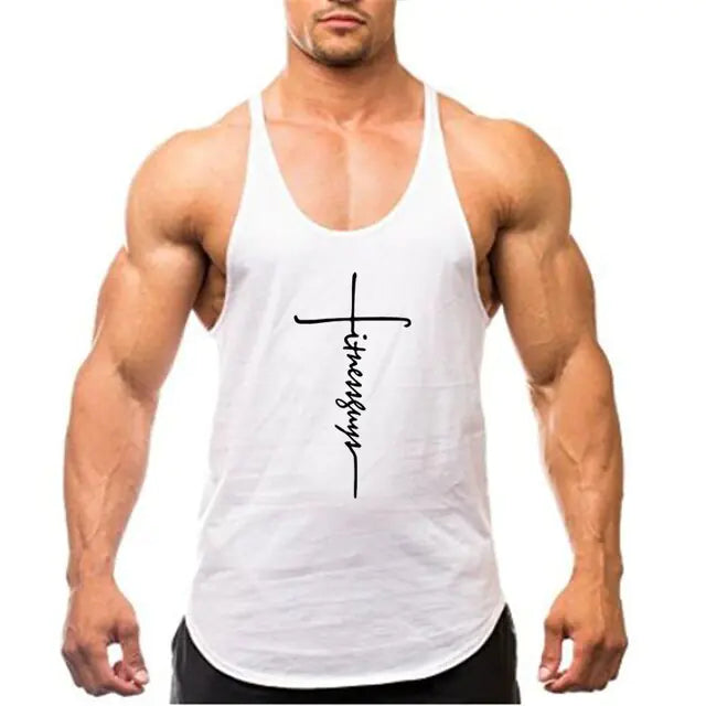 Gym Stringer Culturismo masculino