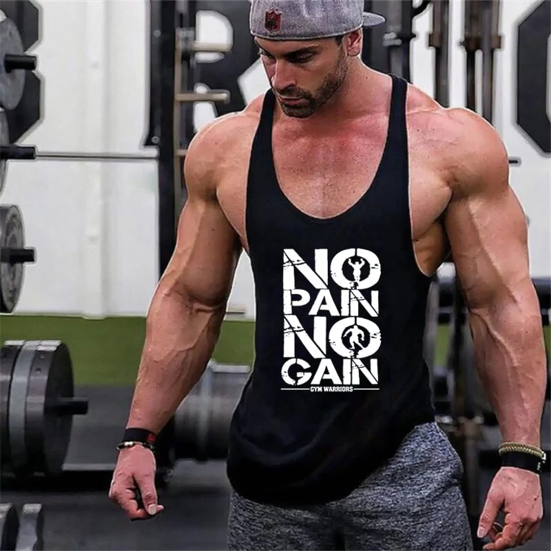 Illumino360Fitness Bodybuilding Cotton Sleeveless Tank Top