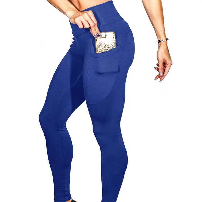 Yoga Running Pants with Pocket
