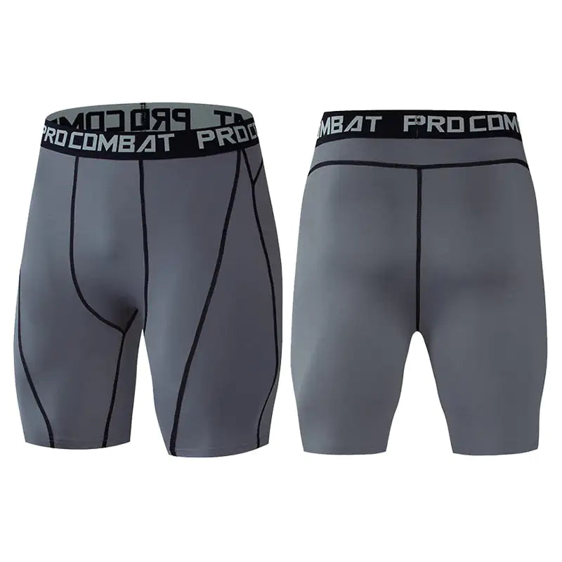 Illumino360Fitness Men's Premium Compression Shorts