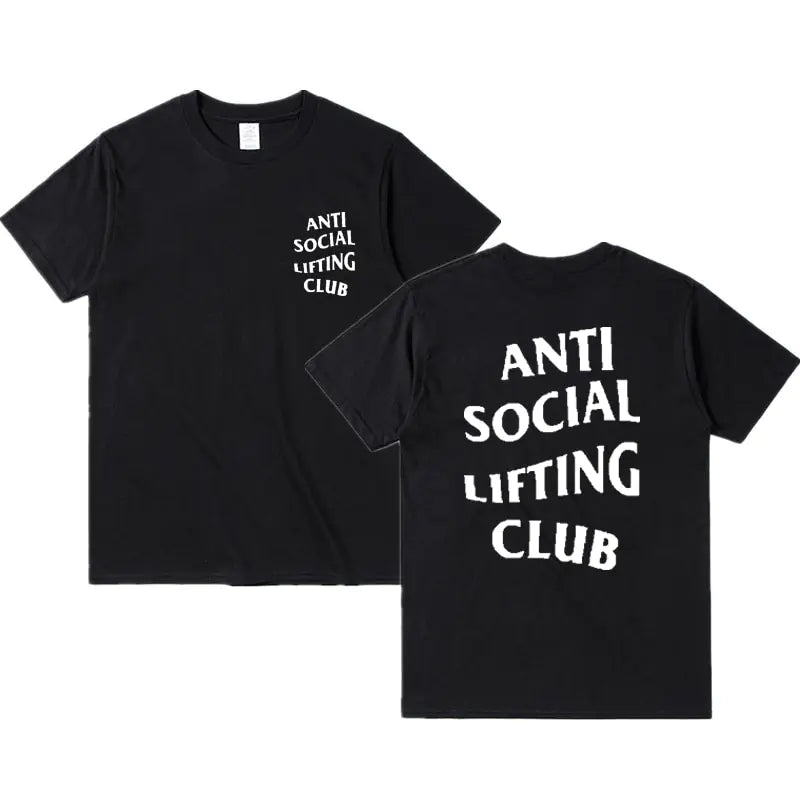 Camiseta del club de levantamiento antisocial