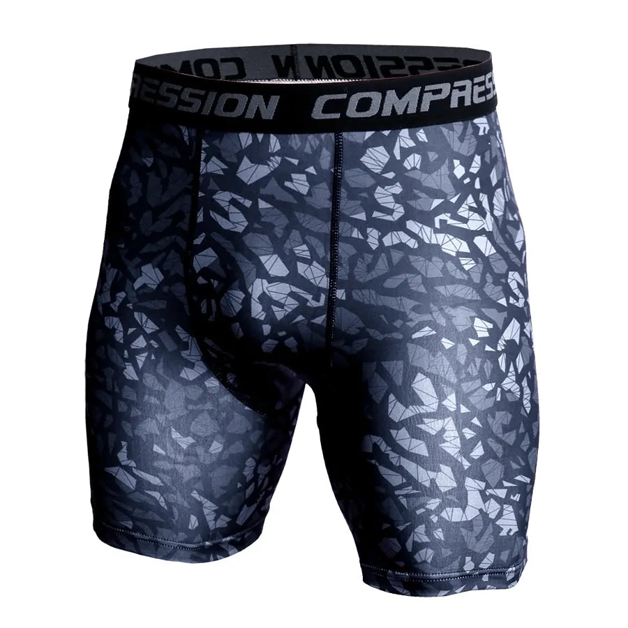 Mallas deportivas de compresión de camuflaje