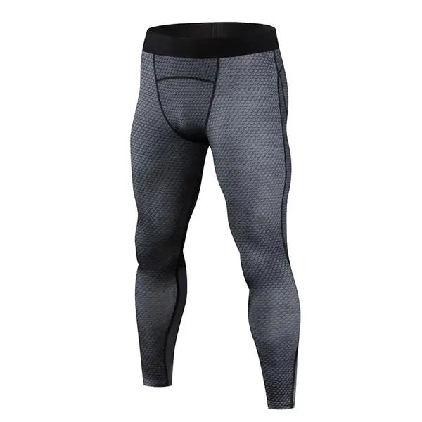 Mallas de compresión para correr para hombre: mallas de fitness para gimnasio